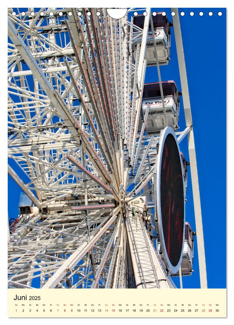 Bild: 9783435901418 | Riesenrad - hoch hinaus (Wandkalender 2025 DIN A4 hoch), CALVENDO...