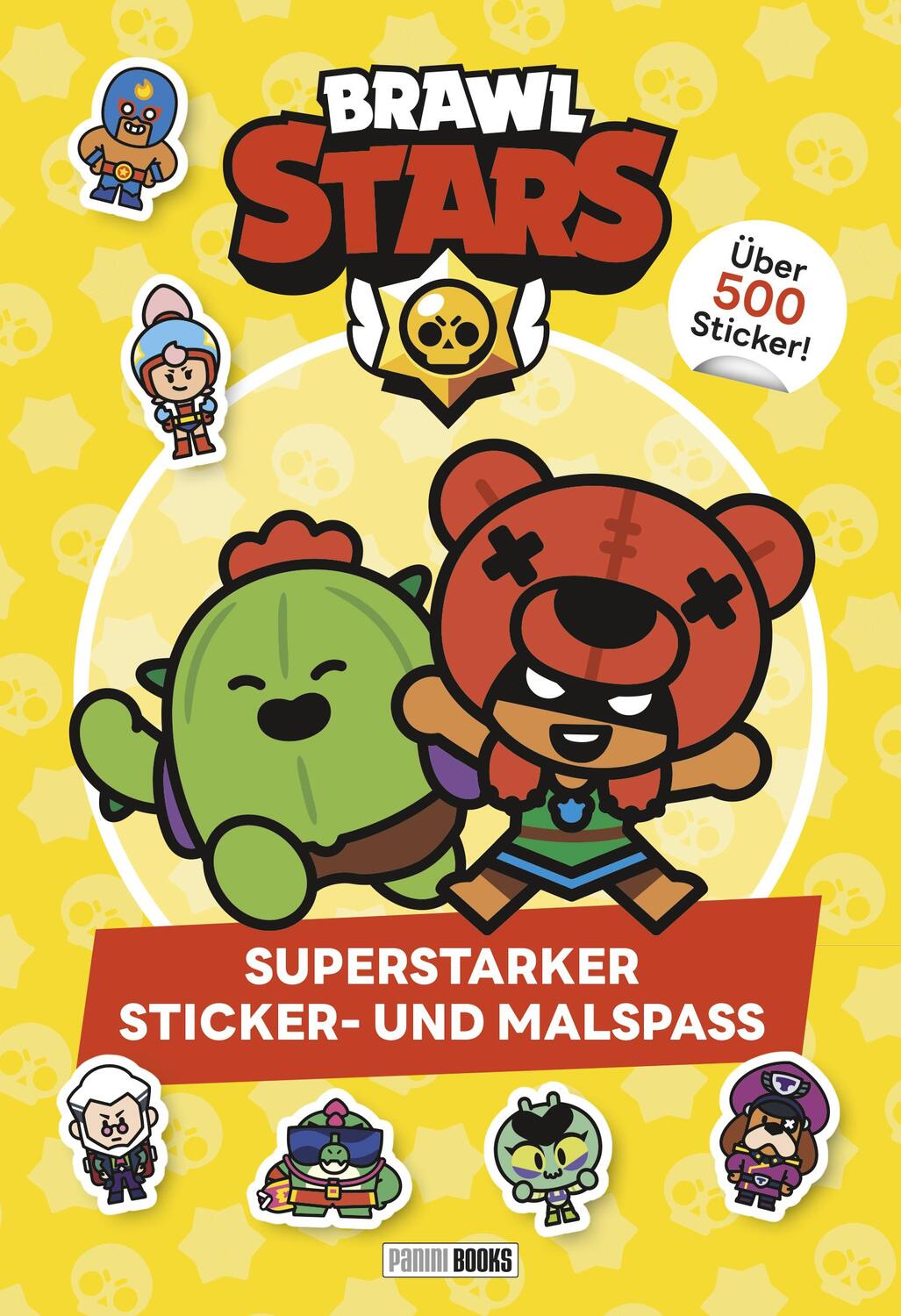 Rückseite: 9783833243875 | Brawl Stars: Superstarker Sticker- und Malspaß | Sticker- und Malblock