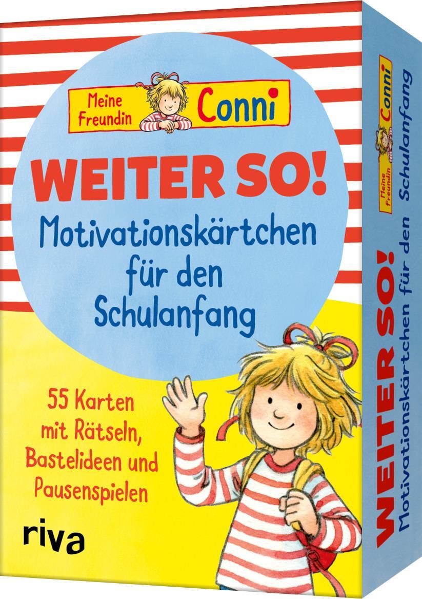 Cover: 9783742321008 | Meine Freundin Conni - Weiter so! - Motivationskärtchen für den...