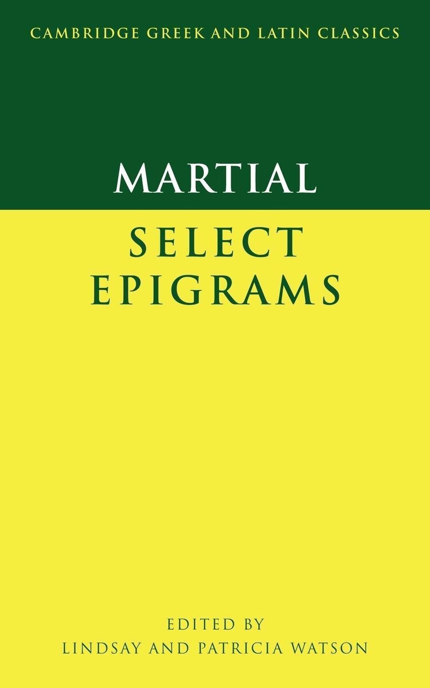 Cover: 9780521555395 | Martial | Select Epigrams | Martial | Taschenbuch | Paperback | 2006