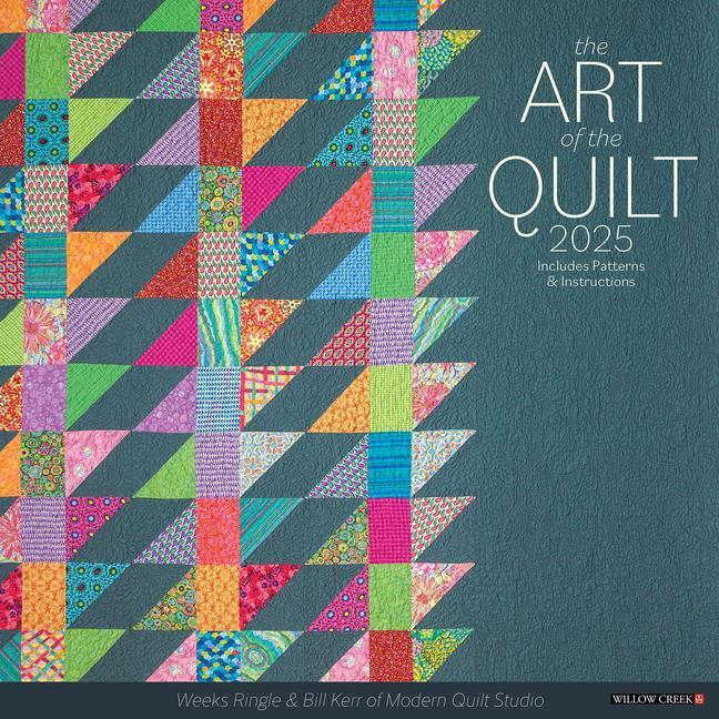 Cover: 9781549241444 | Art of the Quilt 2025 12 X 12 Wall Calendar | Kalender | Englisch