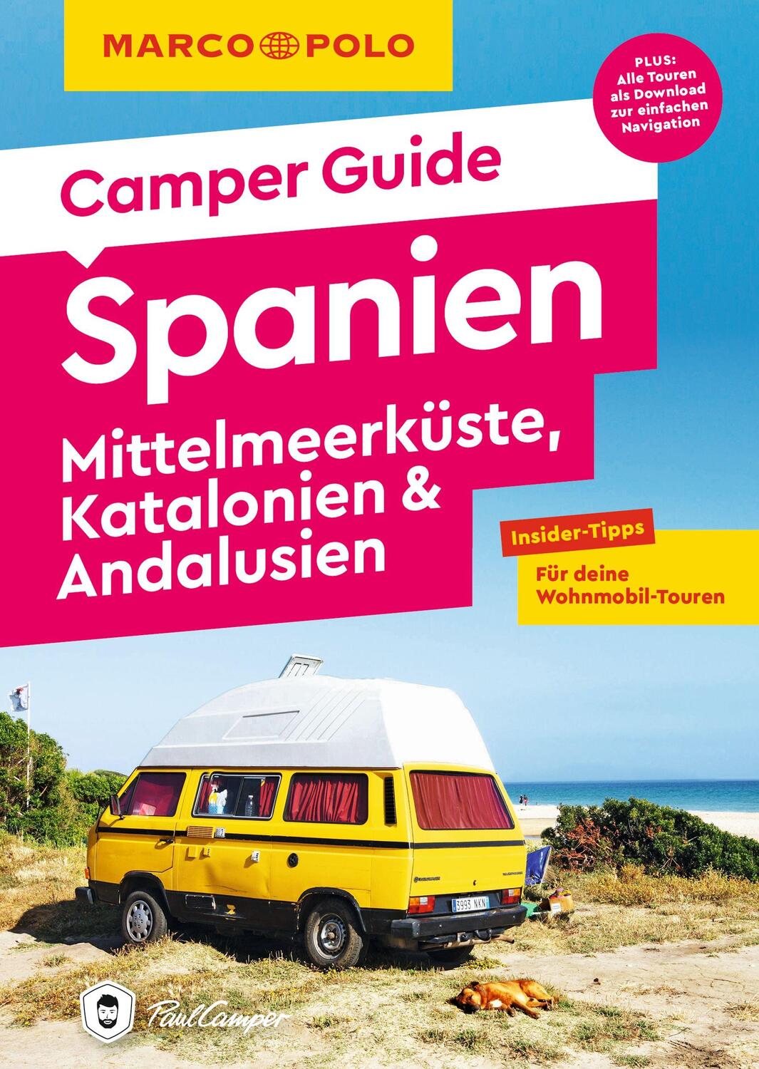 Cover: 9783575019325 | MARCO POLO Camper Guide Spanien - Mittelmeerküste, Katalonien &amp;...