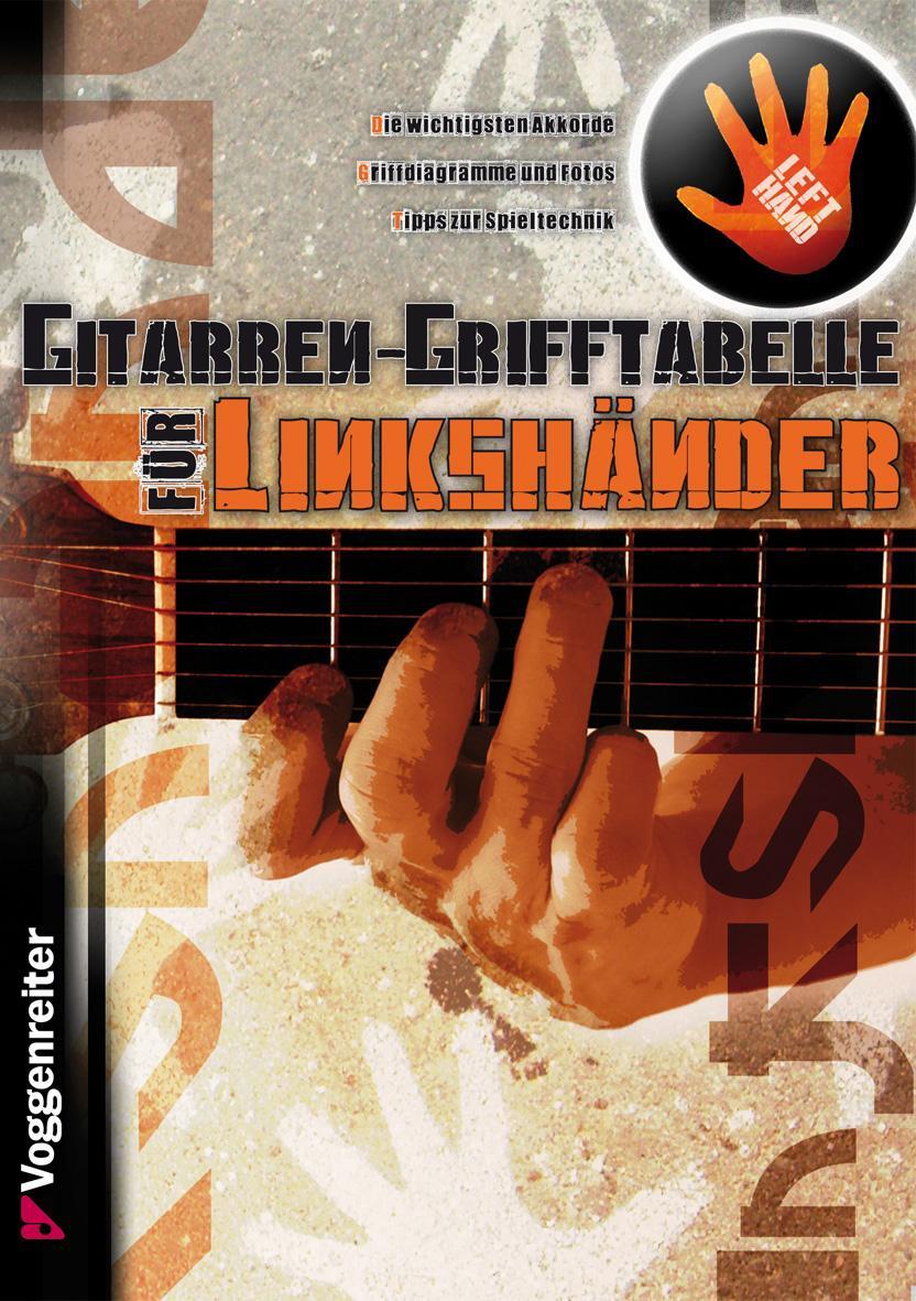 Cover: 9783802408199 | Gitarren-Grifftabelle für Linkshänder | Jeromy Bessler (u. a.) | Buch
