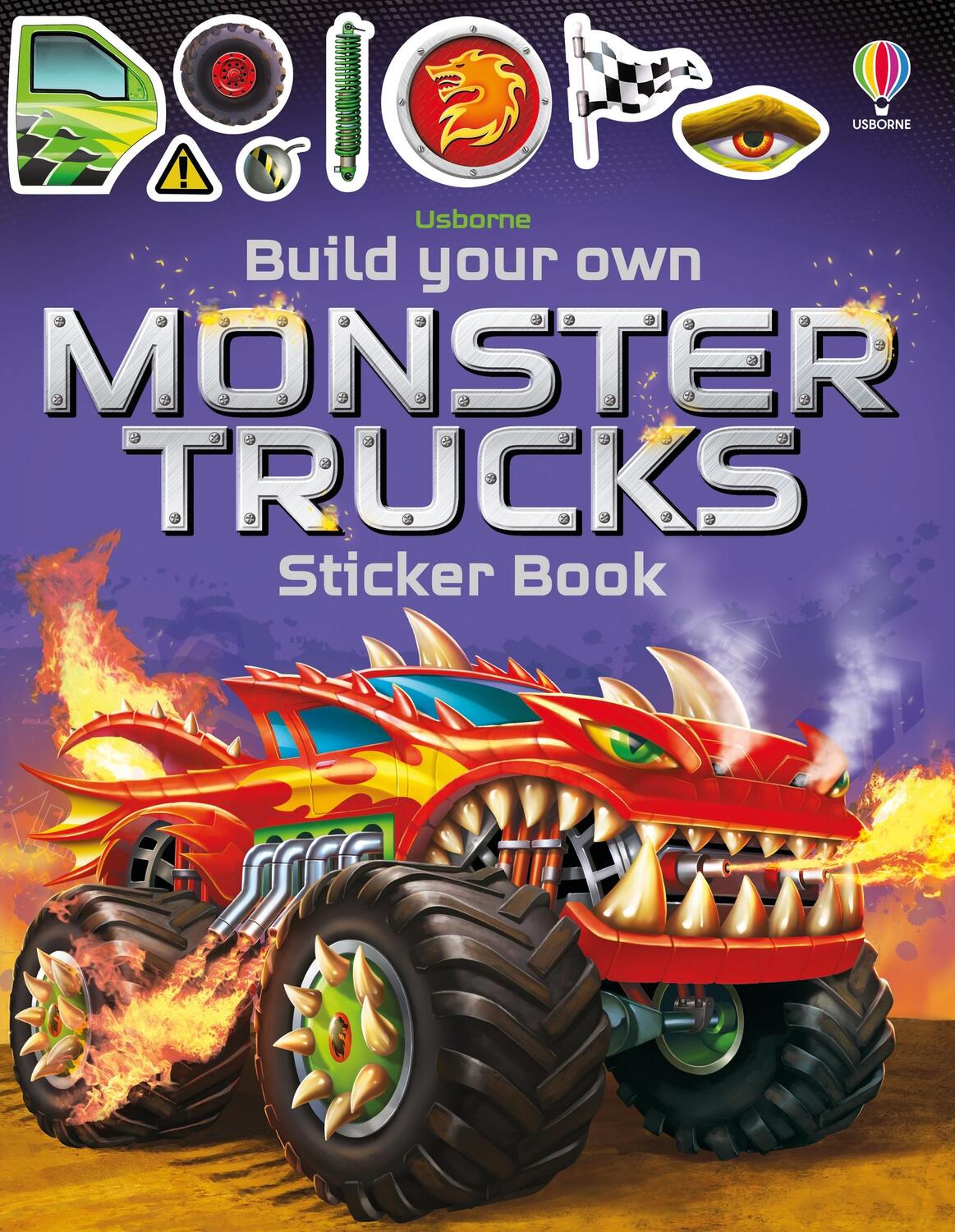 Cover: 9781474937504 | Build Your Own Monster Trucks Sticker Book | Simon Tudhope | Buch
