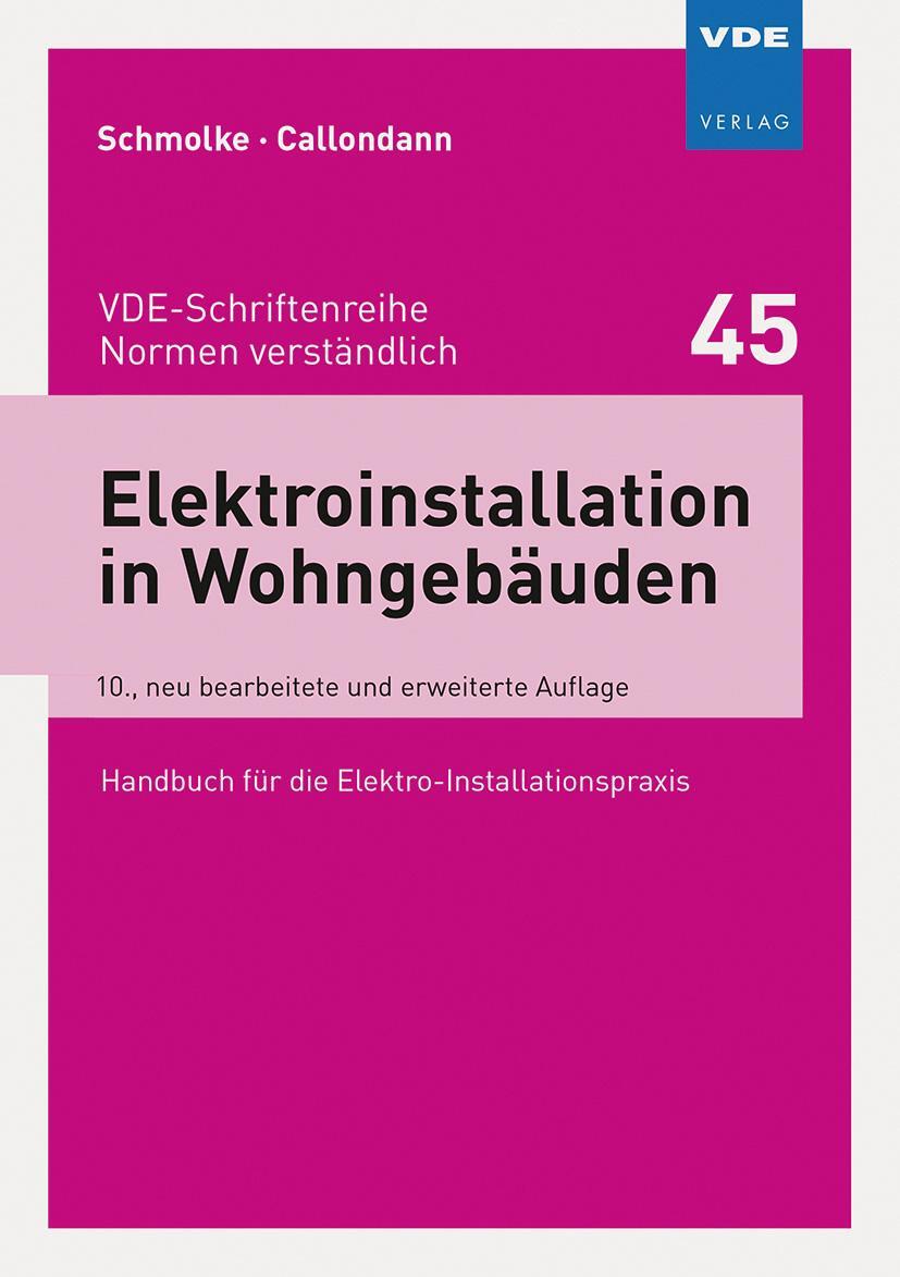 Bild: 9783800754786 | Elektroinstallation in Wohngebäuden | Herbert Schmolke (u. a.) | Buch