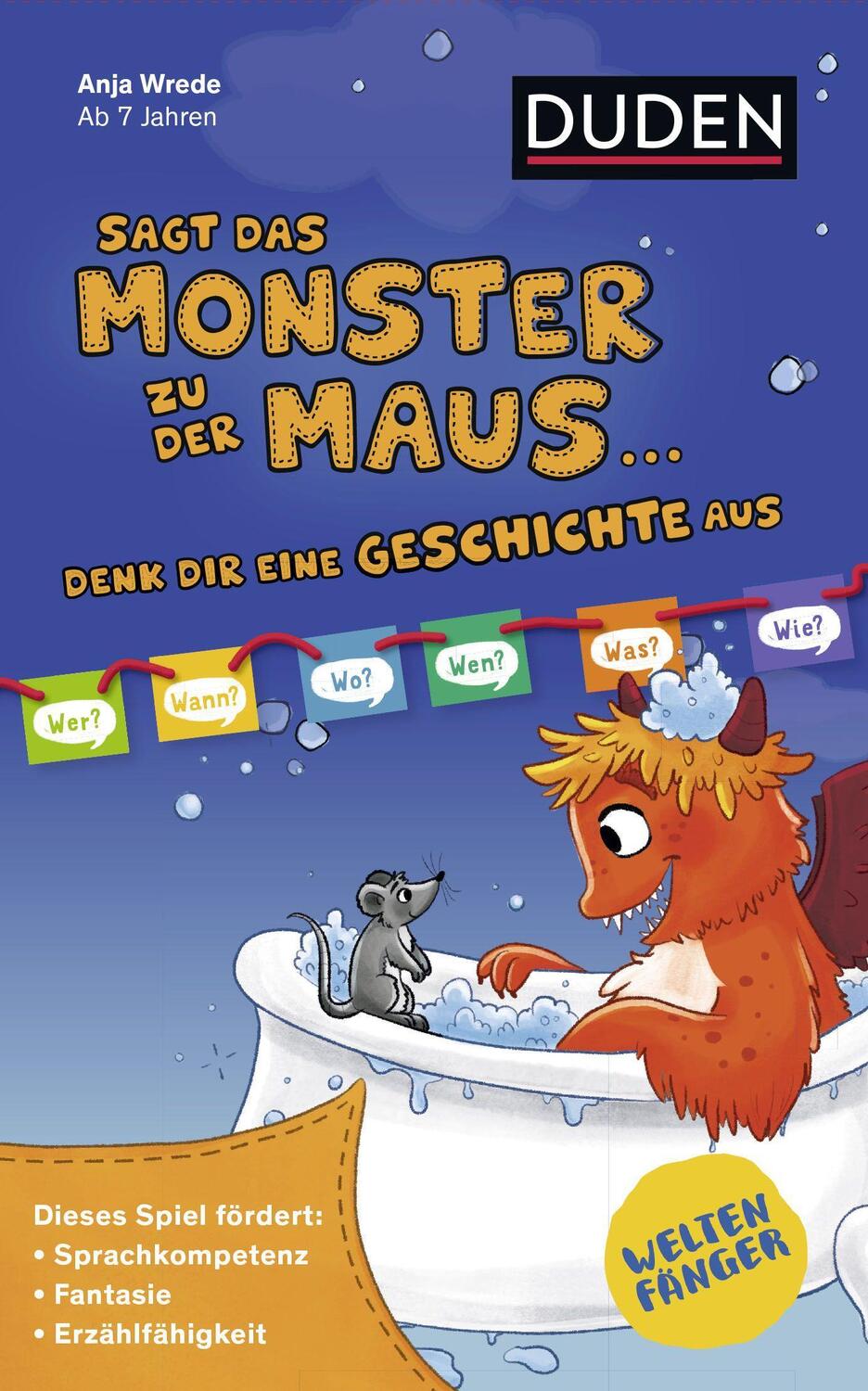 Cover: 9783411702732 | Weltenfänger: Sagt das Monster zu der Maus... (Spiel) | Anja Wrede