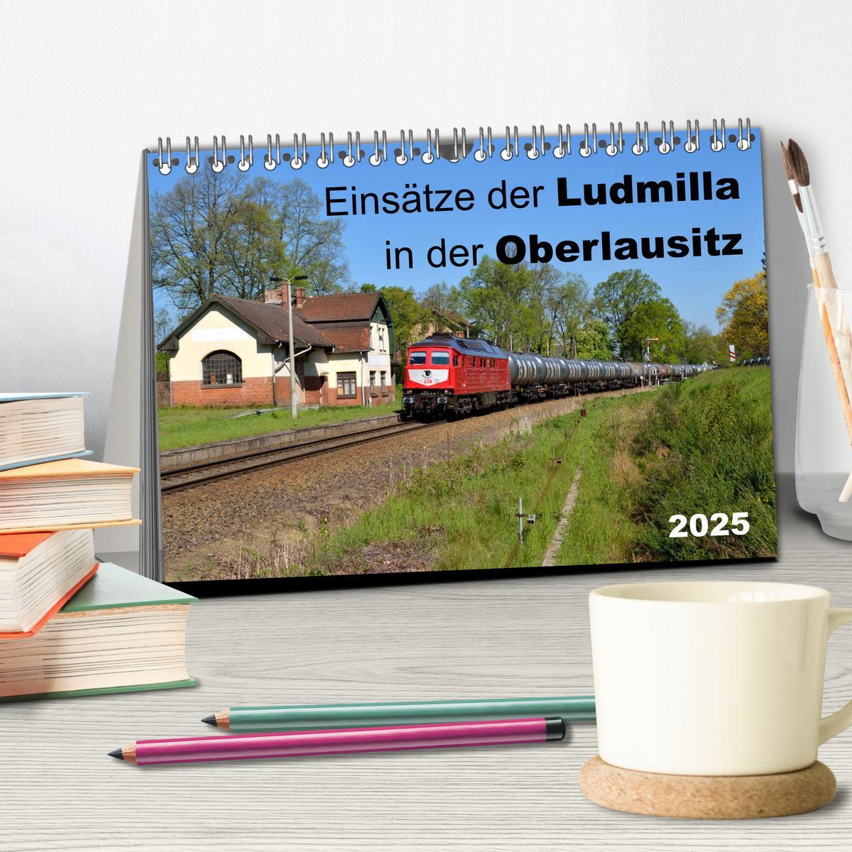 Bild: 9783435636273 | Einsätze der Ludmilla in der Oberlausitz 2025 (Tischkalender 2025...