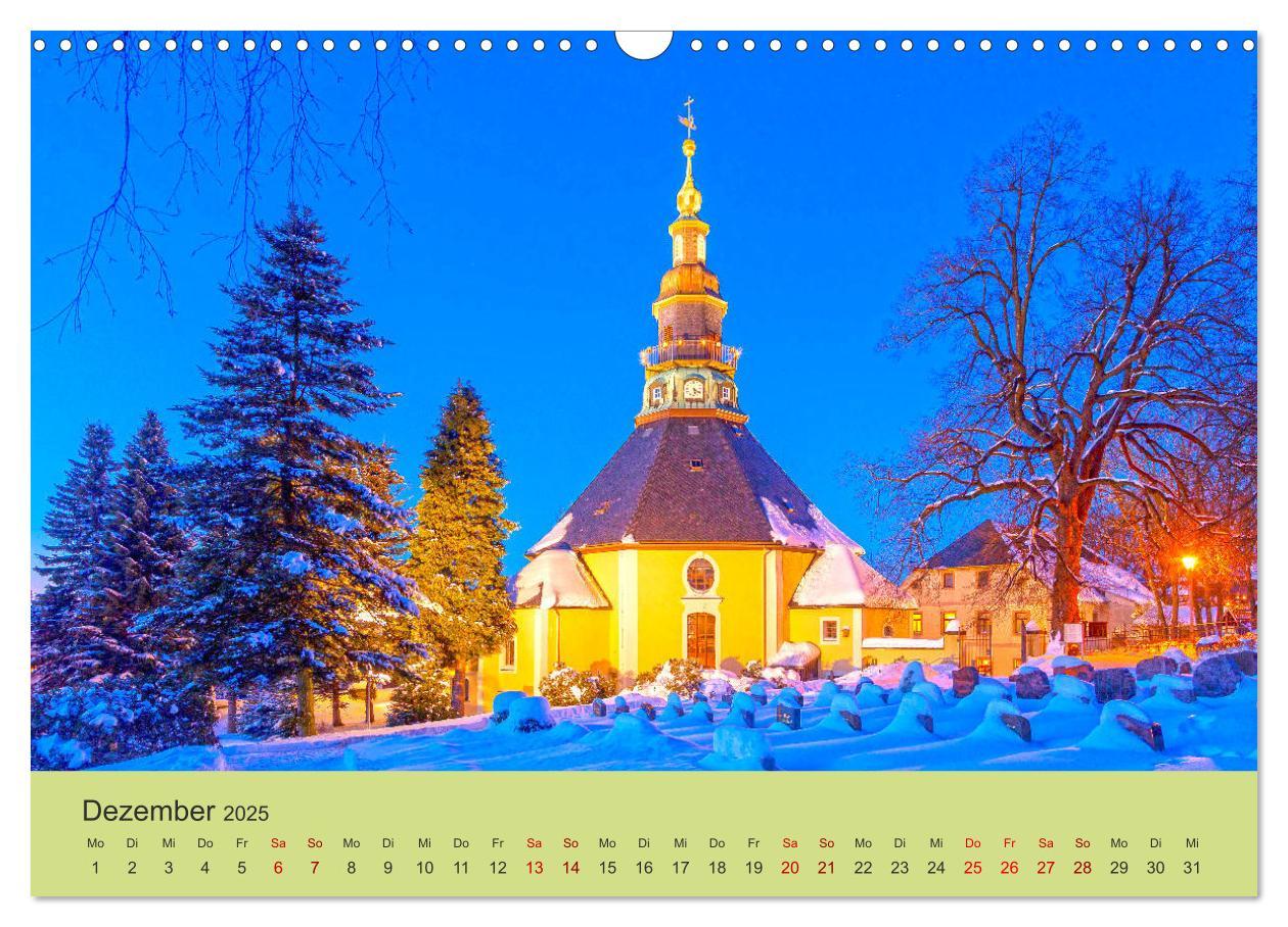 Bild: 9783435186372 | Das Erzgebirge Welterbe und Natur (Wandkalender 2025 DIN A3 quer),...