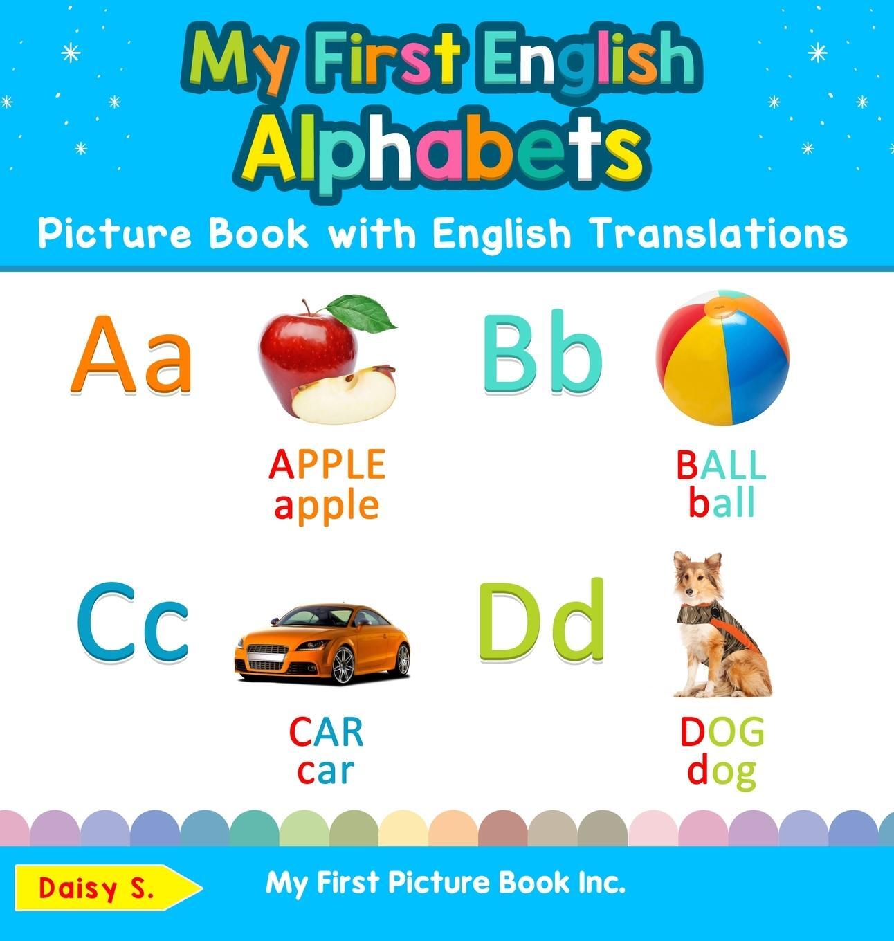Cover: 9780369602244 | My First English Alphabets Picture Book with English Translations | S.