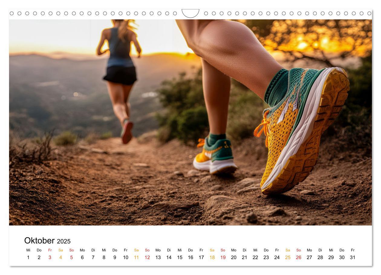 Bild: 9783457234679 | Trailrunning Power (Wandkalender 2025 DIN A3 quer), CALVENDO...