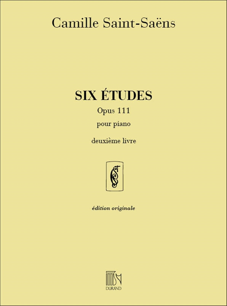 Cover: 9790044029471 | Six etudes opus 111 Deuxieme livre | Editions Durand