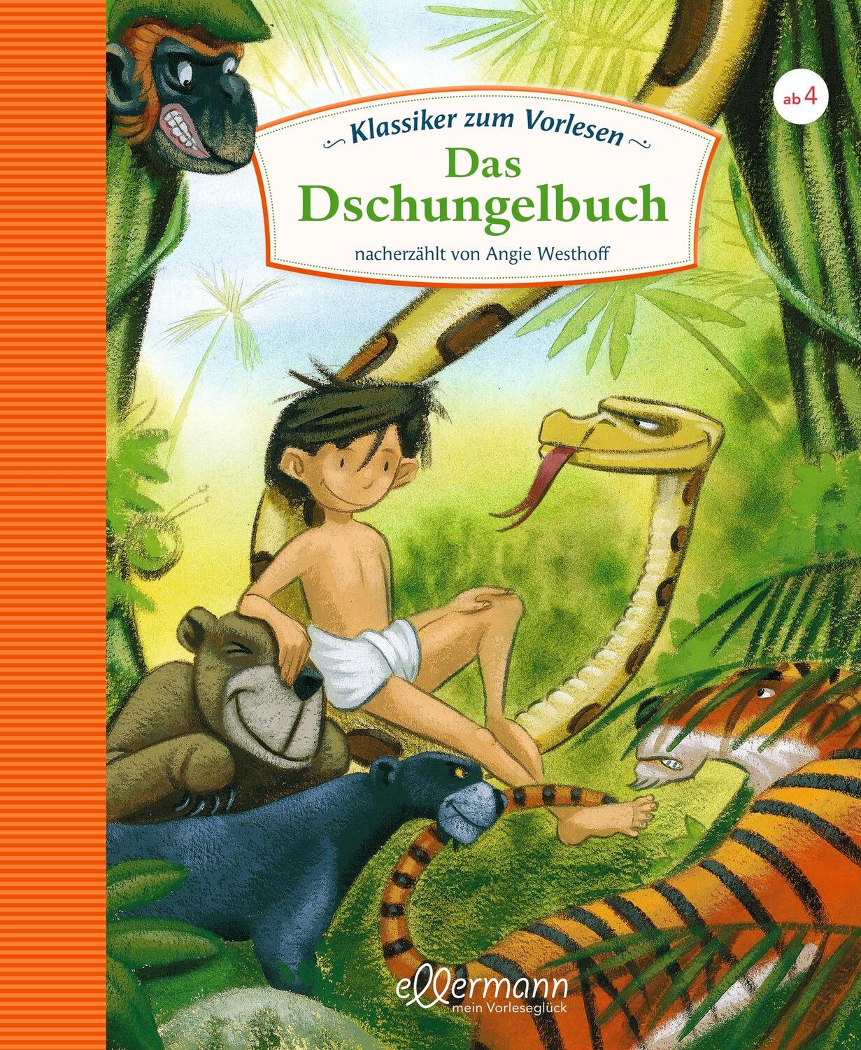 Cover: 9783770737055 | Klassiker zum Vorlesen - Das Dschungelbuch | Angie Westhoff | Buch