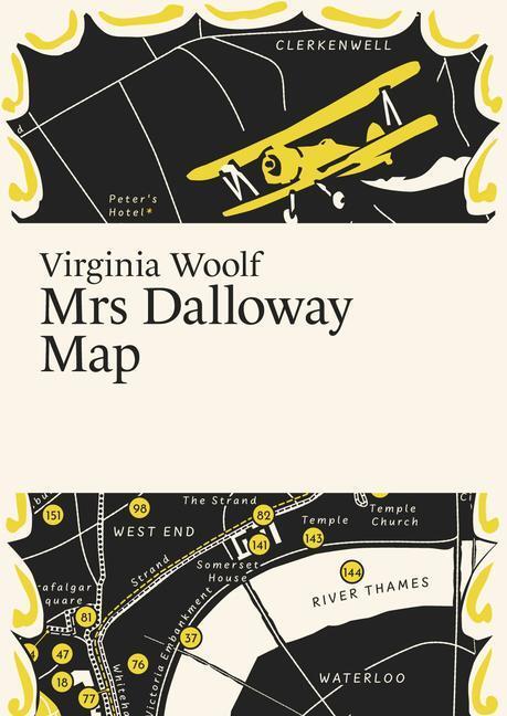 Cover: 9789152721773 | Virginia Woolf: Mrs Dalloway Map | Paris Grafik | (Land-)Karte | 2023