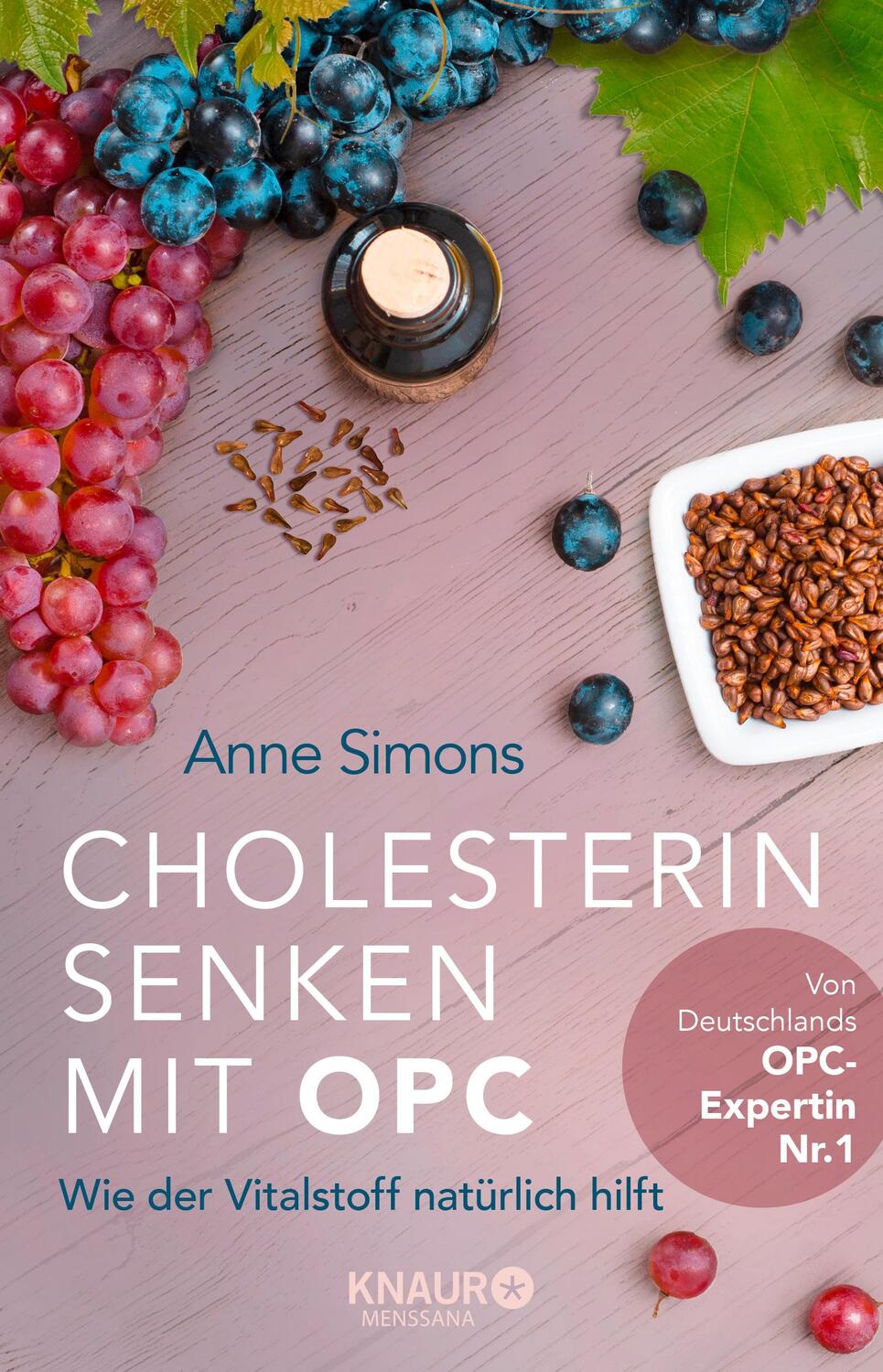 Cover: 9783426658871 | Cholesterin senken mit OPC | Wie der Vitalstoff natürlich hilft | Buch