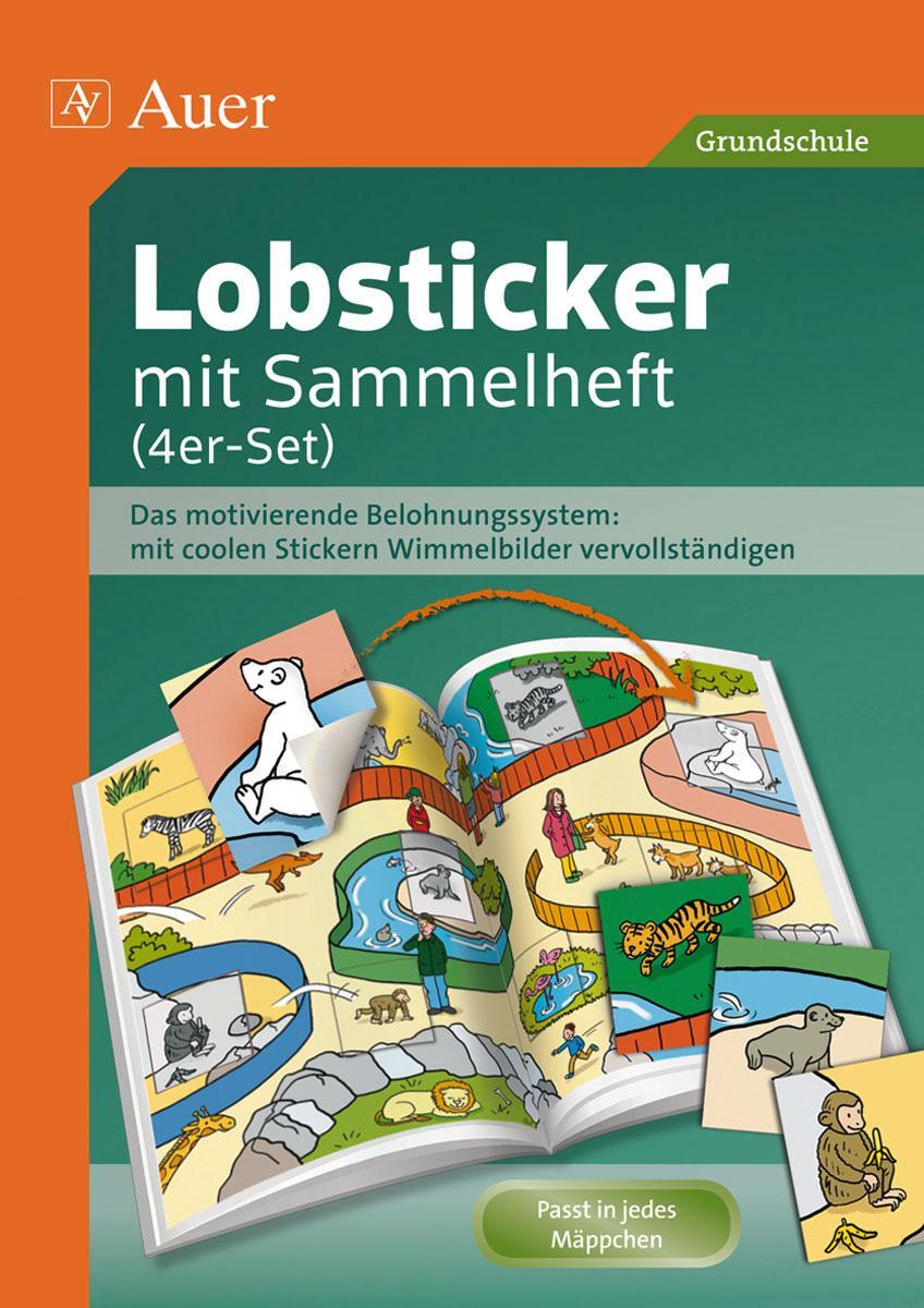 Cover: 9783403072140 | Lobsticker mit Sammelheft (4er-Set) | Auer Verlag | Stück | Deutsch