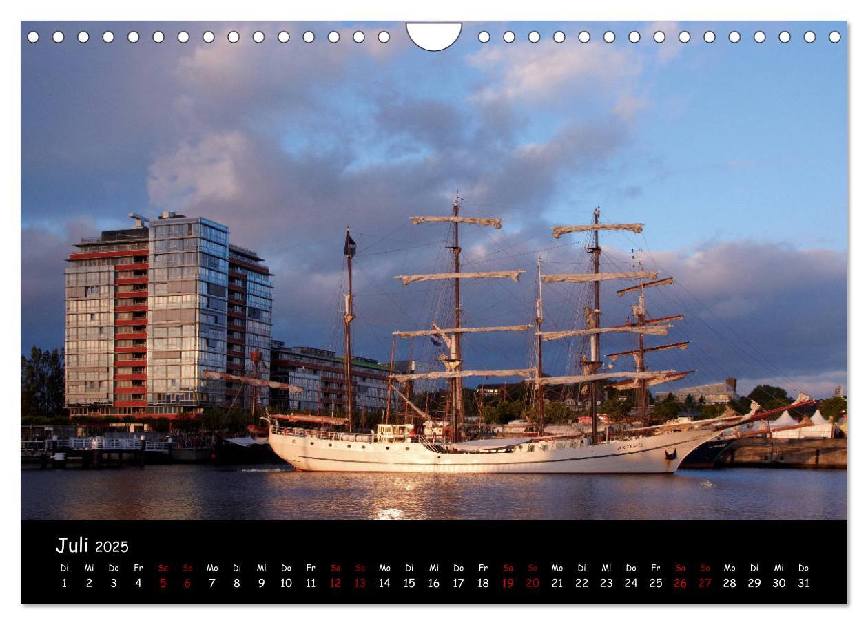 Bild: 9783435284092 | Kiel - Stadt an der Förde (Wandkalender 2025 DIN A4 quer), CALVENDO...