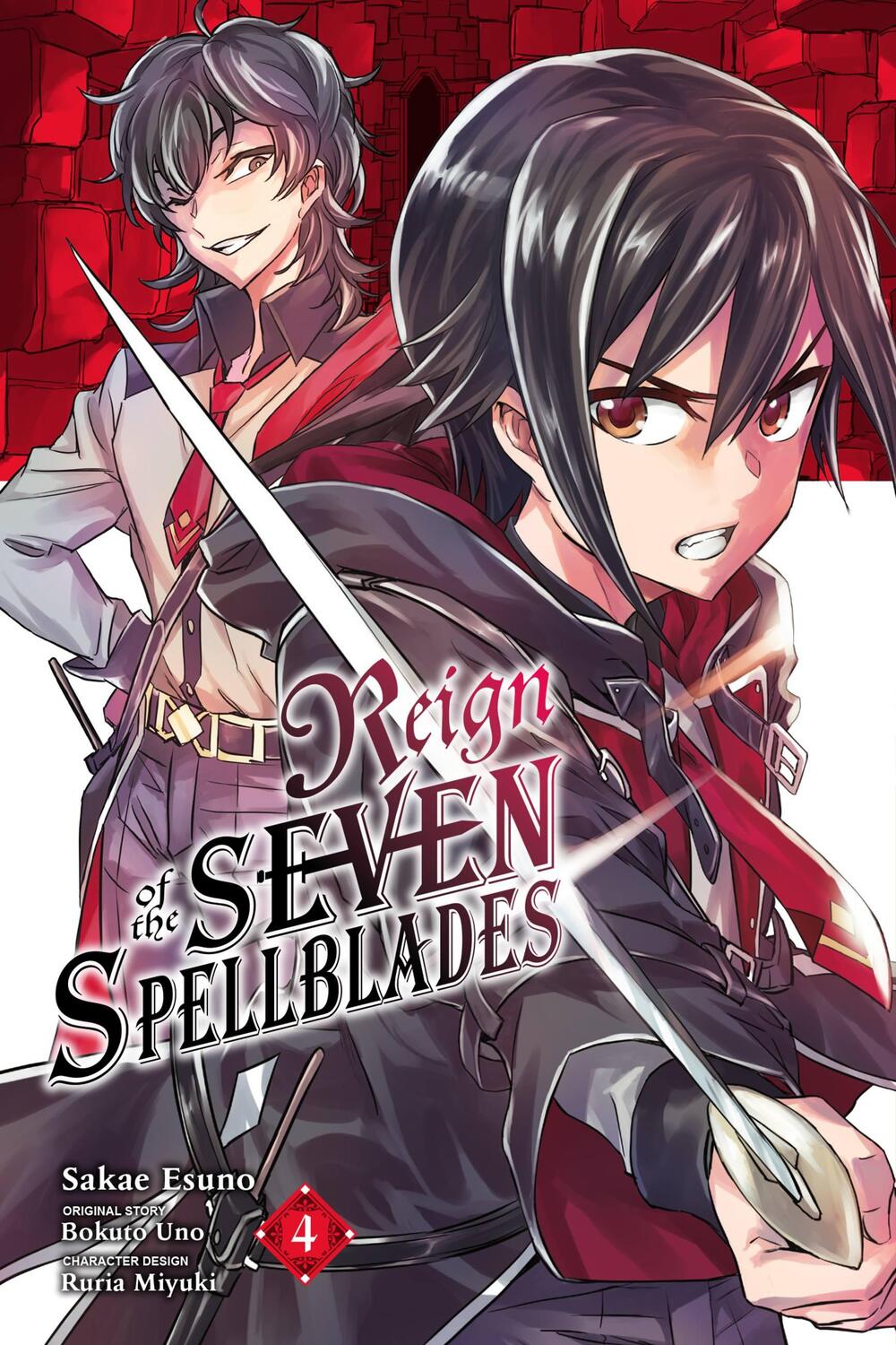 Cover: 9781975342760 | Reign of the Seven Spellblades, Vol. 4 (manga) | Bokuto Uno | Buch