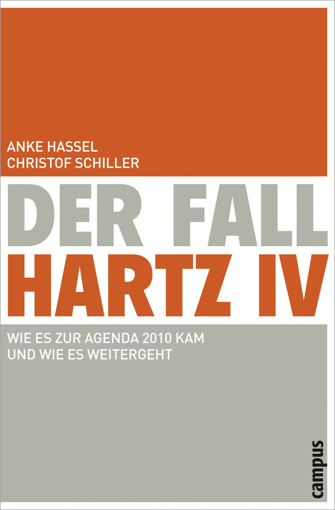 Cover: 9783593393360 | Der Fall Hartz IV | Wie es zur Agenda 2010 kam und wie es weitergeht