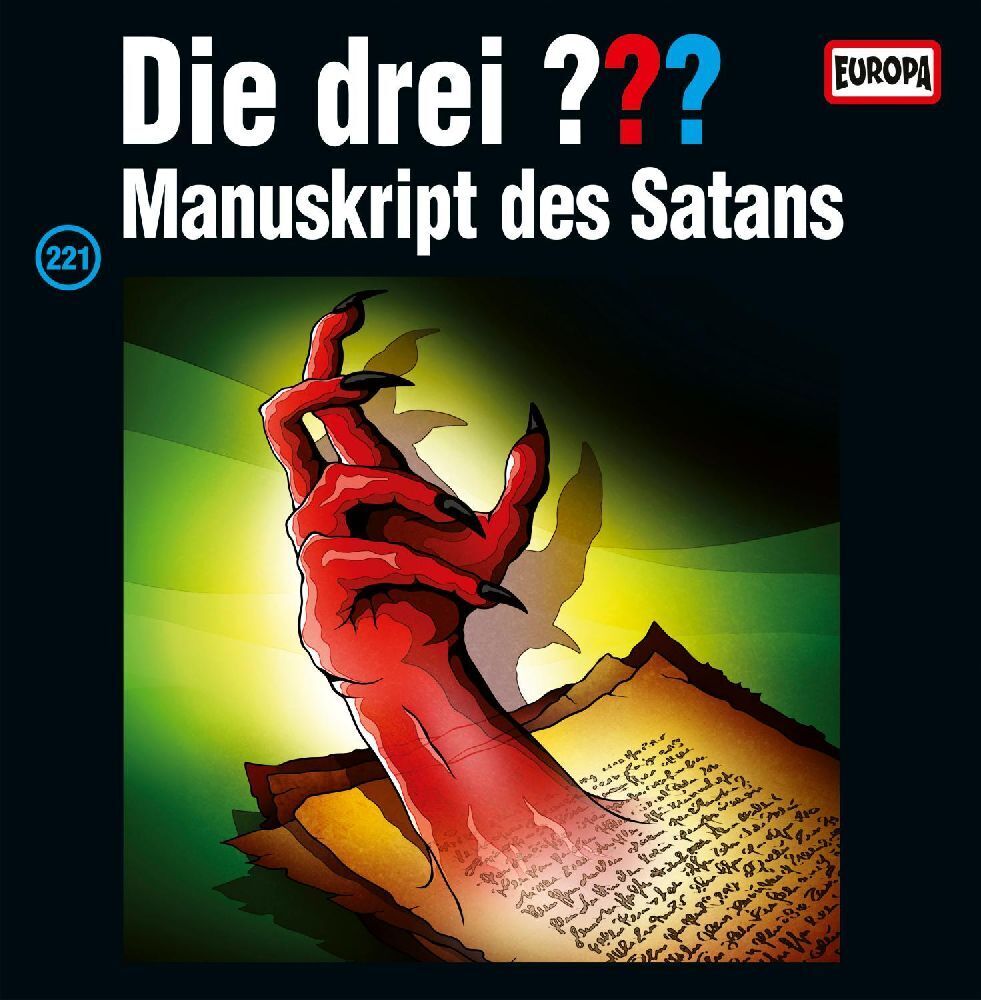 Cover: 196587411213 | Die drei ??? - Manuskript des Satans, 2 Schallplatte | Stück | Deutsch