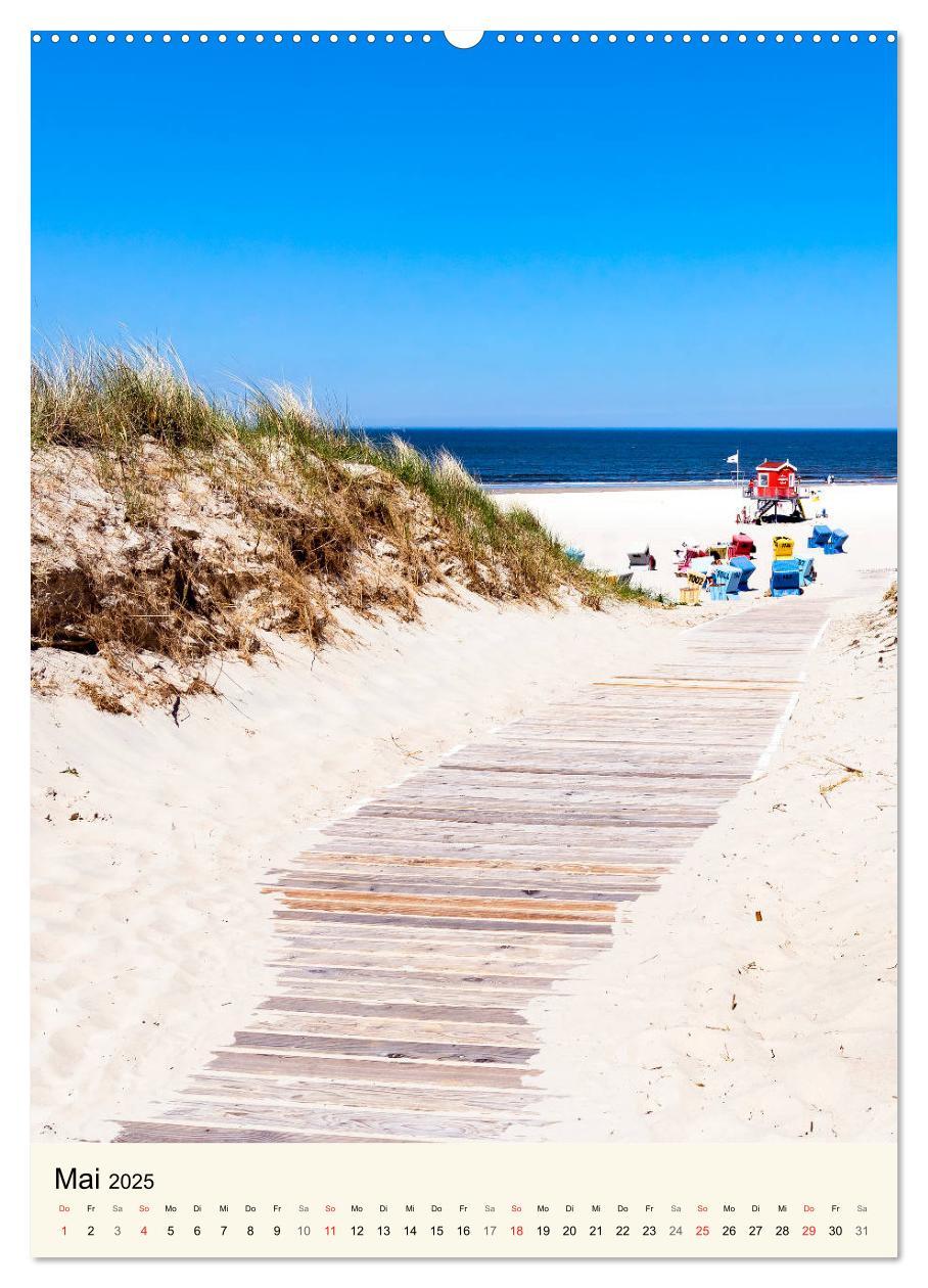 Bild: 9783435968992 | LANGEOOG Strandspaziergang (Wandkalender 2025 DIN A2 hoch),...