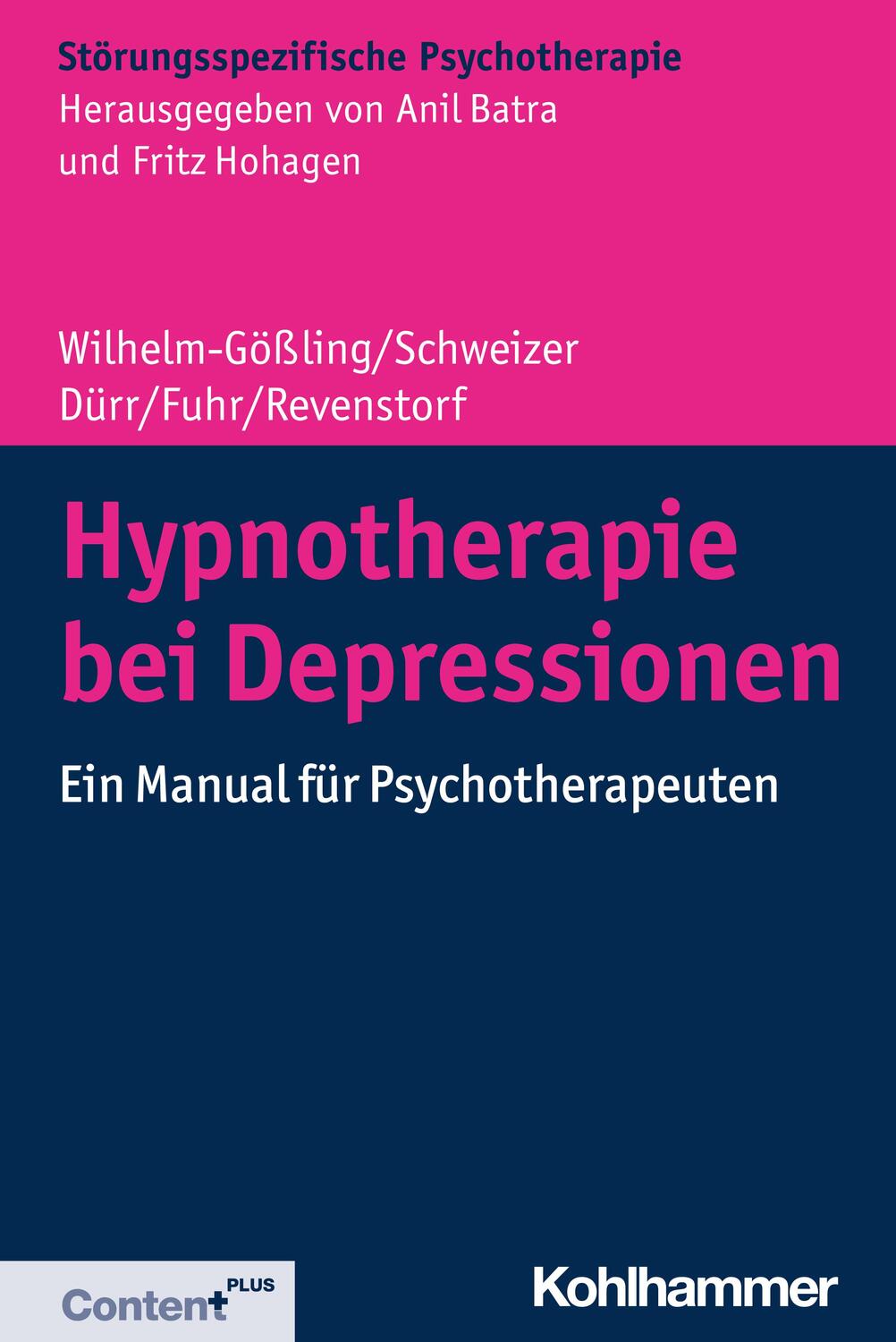 Cover: 9783170362567 | Hypnotherapie bei Depressionen | Ein Manual für Psychotherapeuten