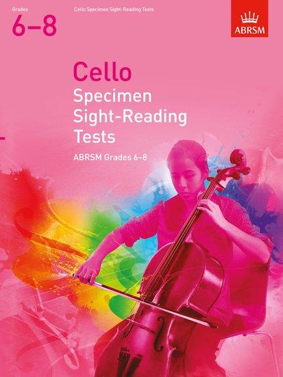 Cover: 9781848493513 | Cello Specimen Sight-Reading Tests, ABRSM Grades 6-8 | from 2012