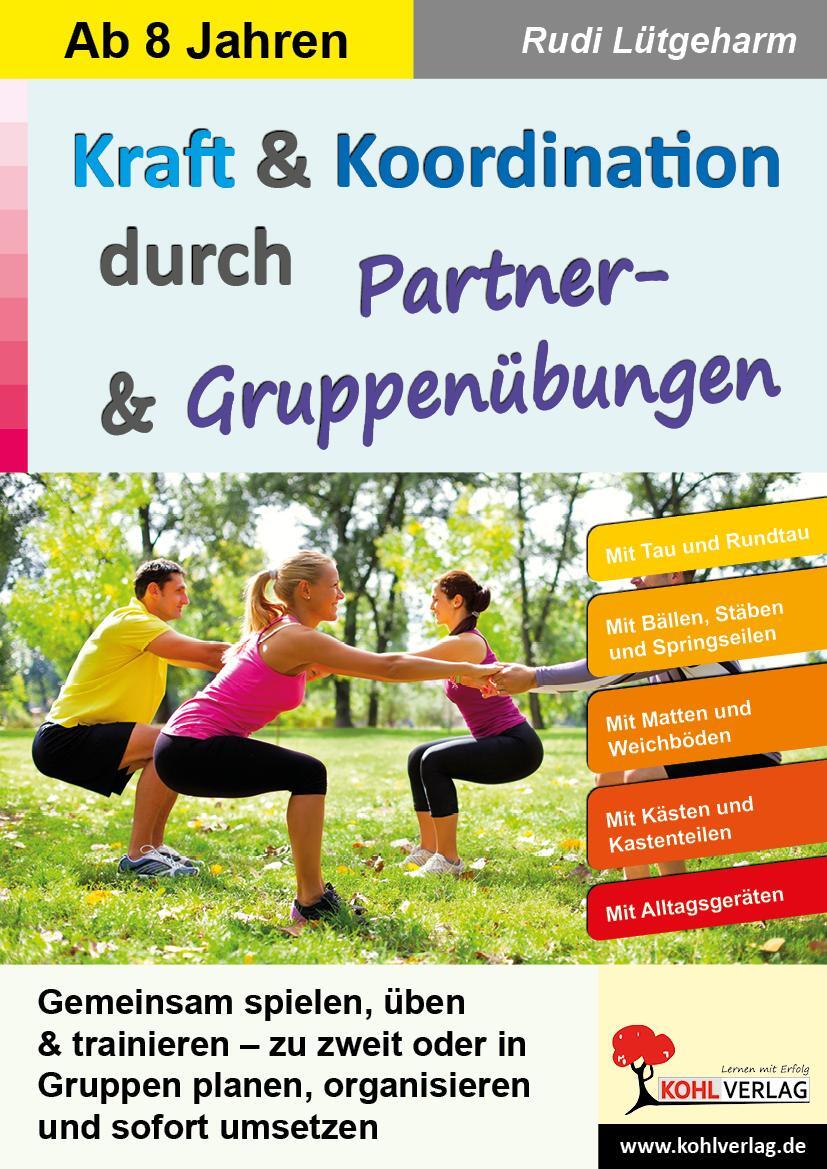 Cover: 9783985581016 | Kraft & Koordination durch Partner- & Gruppenübungen | Rudi Lütgeharm