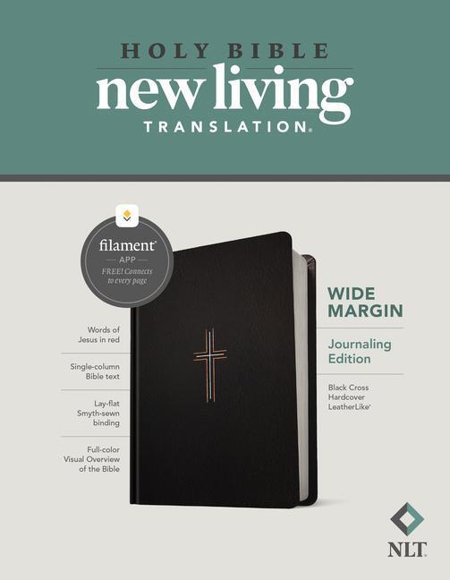 Cover: 9781496459015 | NLT Wide Margin Bible, Filament Enabled (Hardcover Leatherlike,...