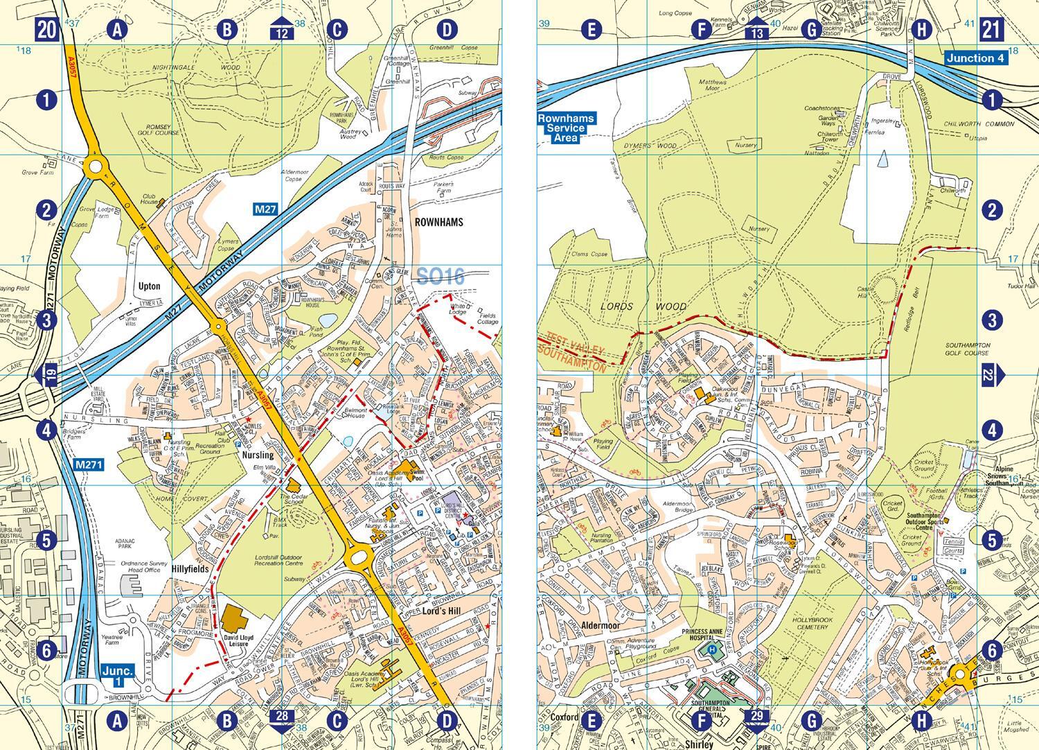 Bild: 9780008445201 | Southampton A-Z Street Atlas | A-Z Maps | Taschenbuch | Englisch