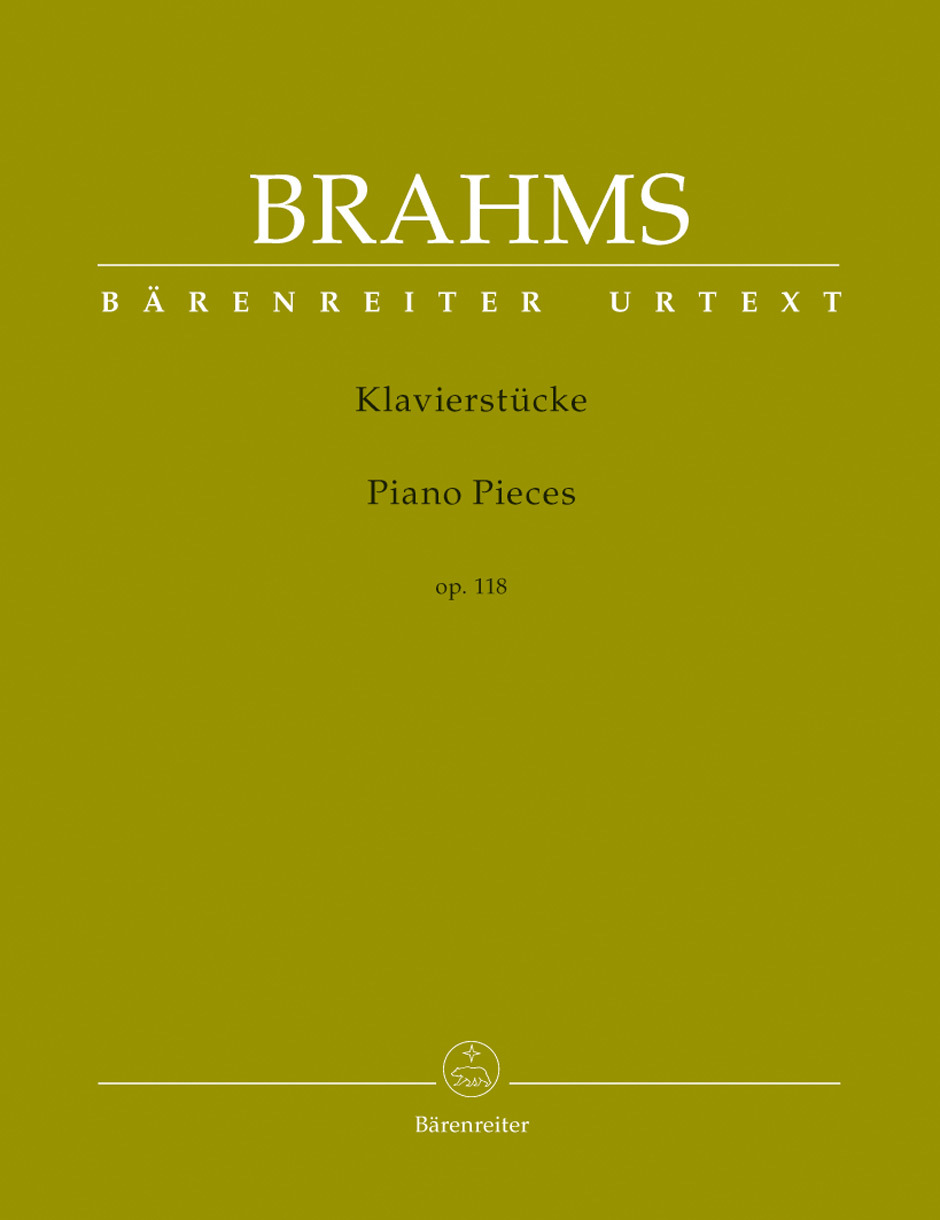 Cover: 9790006536993 | Klavierstücke op. 118 | Bärenreiter Urtext | Johannes Brahms | 24 S.