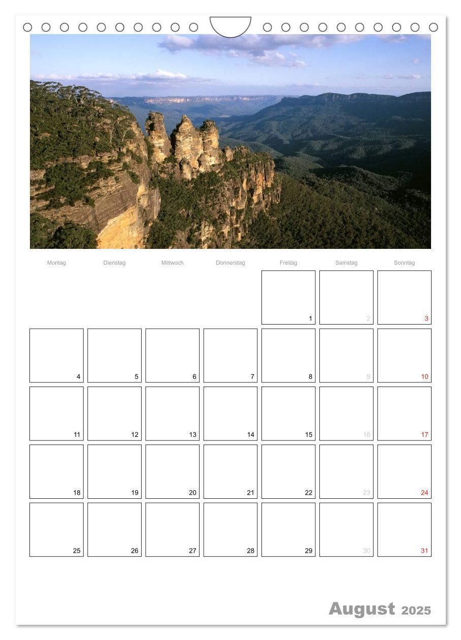 Bild: 9783457087961 | Australien - Terminplaner (Wandkalender 2025 DIN A4 hoch), CALVENDO...