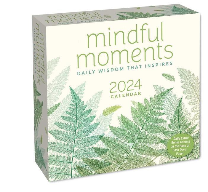 Cover: 9781524878979 | Mindful Moments 2024 Day-To-Day Calendar | Andrews Mcmeel Publishing