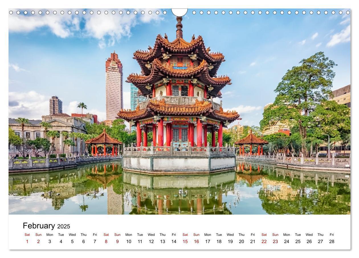 Bild: 9781325838349 | A Journey In Taipei (Wall Calendar 2025 DIN A3 landscape), CALVENDO...