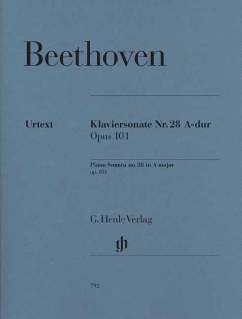 Cover: 9790201807928 | Piano Sonata No. 28 In A Major Op. 101 | Norbert Gertsch (u. a.)