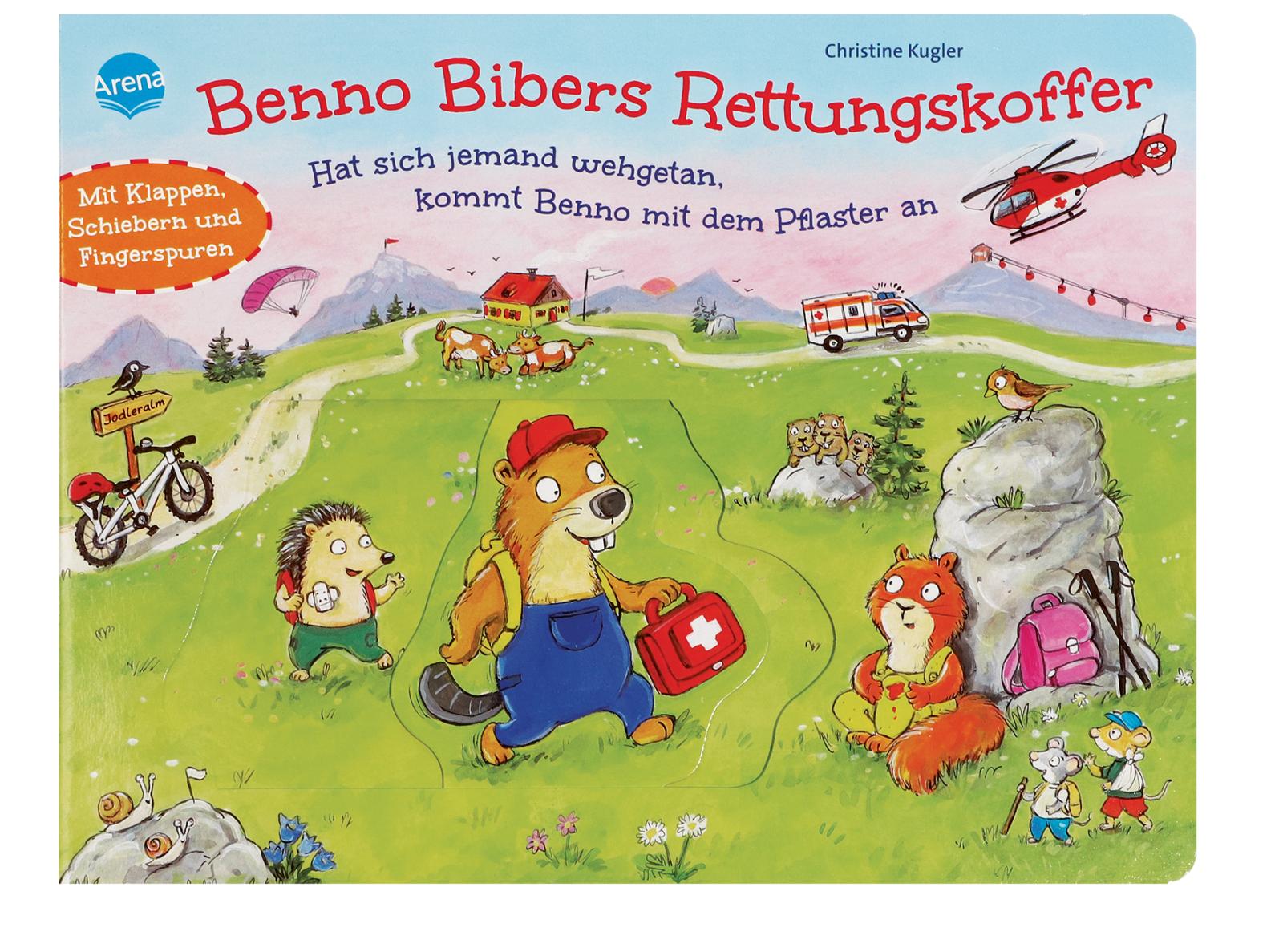 Cover: 9783401721132 | Benno Bibers Rettungskoffer. Hat sich jemand wehgetan, kommt Benno...