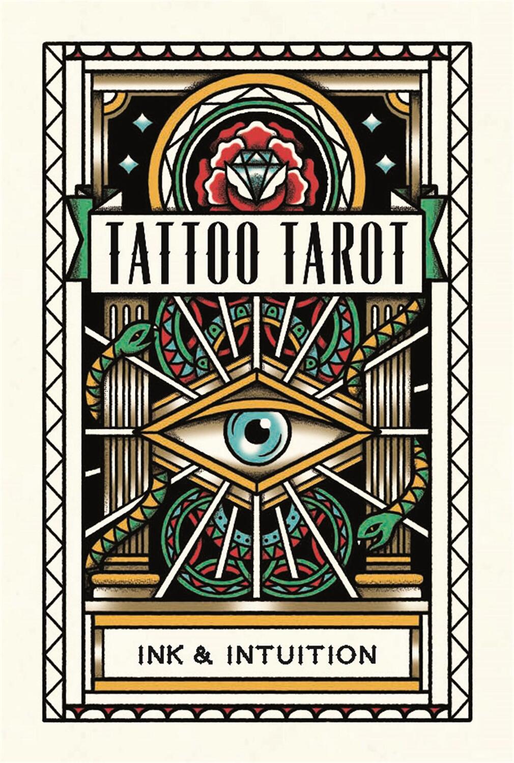 Cover: 9781786272058 | Tattoo Tarot | Ink &amp; Intuition | Diana McMahon Collis | Spiel | 78 S.