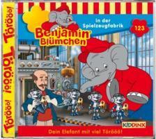 Cover: 4001504255237 | Folge 123:...in der Spielzeugfabrik | Benjamin Blümchen | Audio-CD