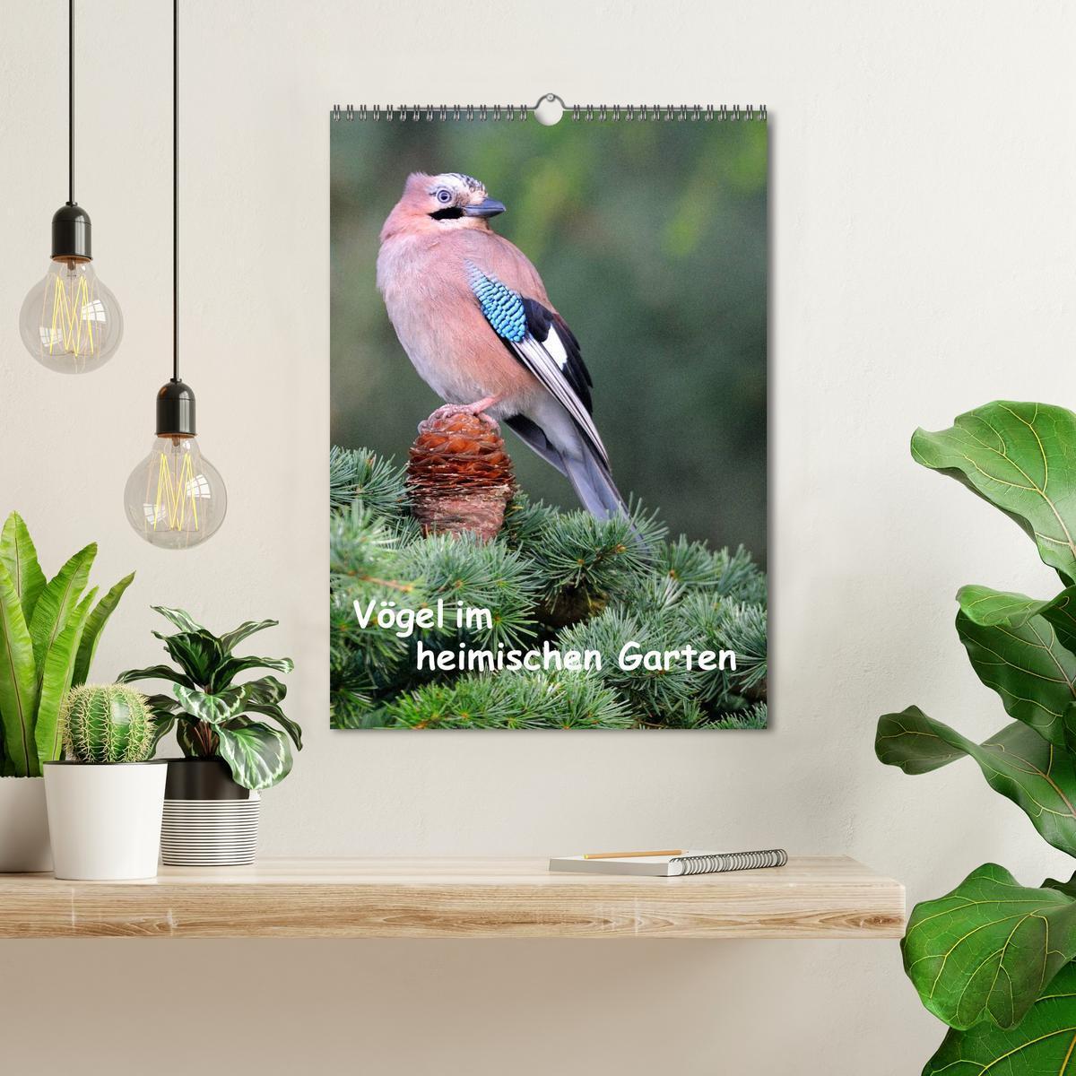 Bild: 9783457043295 | Vögel im heimischen Garten (Wandkalender 2025 DIN A3 hoch),...