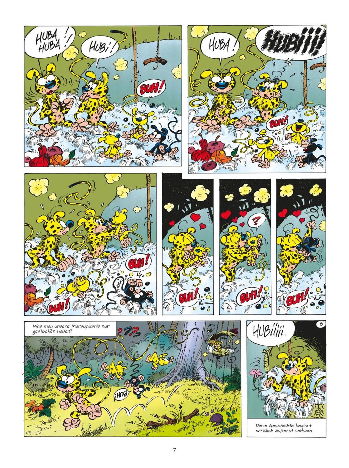 Bild: 9783551799159 | Marsupilami 15: Der Krater der Kakteen | André Franquin (u. a.) | Buch