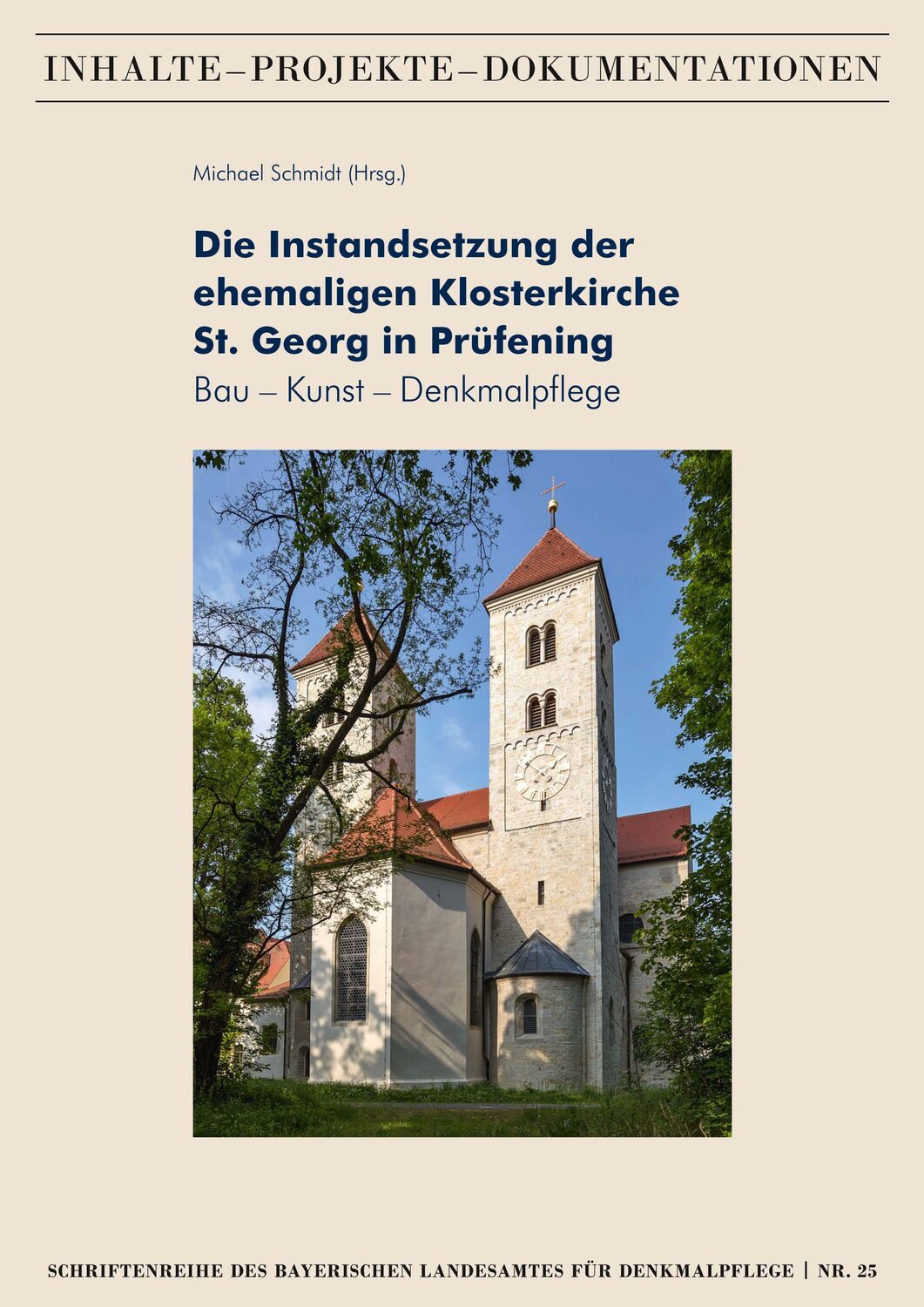 Cover: 9783795437008 | Die Instandsetzung der ehemaligen Klosterkirche St. Georg in Prüfening