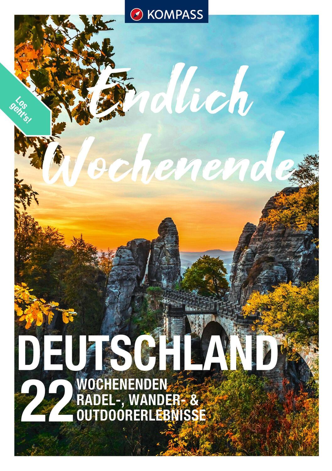 Cover: 9783991217954 | KOMPASS Endlich Wochenende - Deutschland | Taschenbuch | 216 S. | 2023