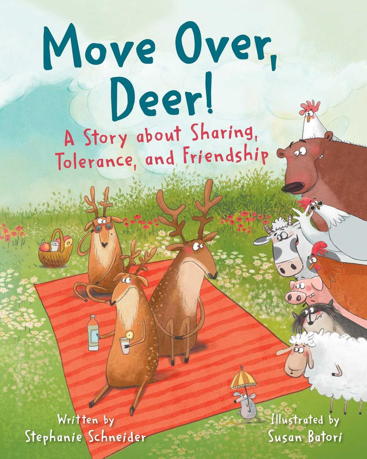 Cover: 9781510775152 | Move Over, Deer!: A Story about Sharing, Tolerance, and Friendship