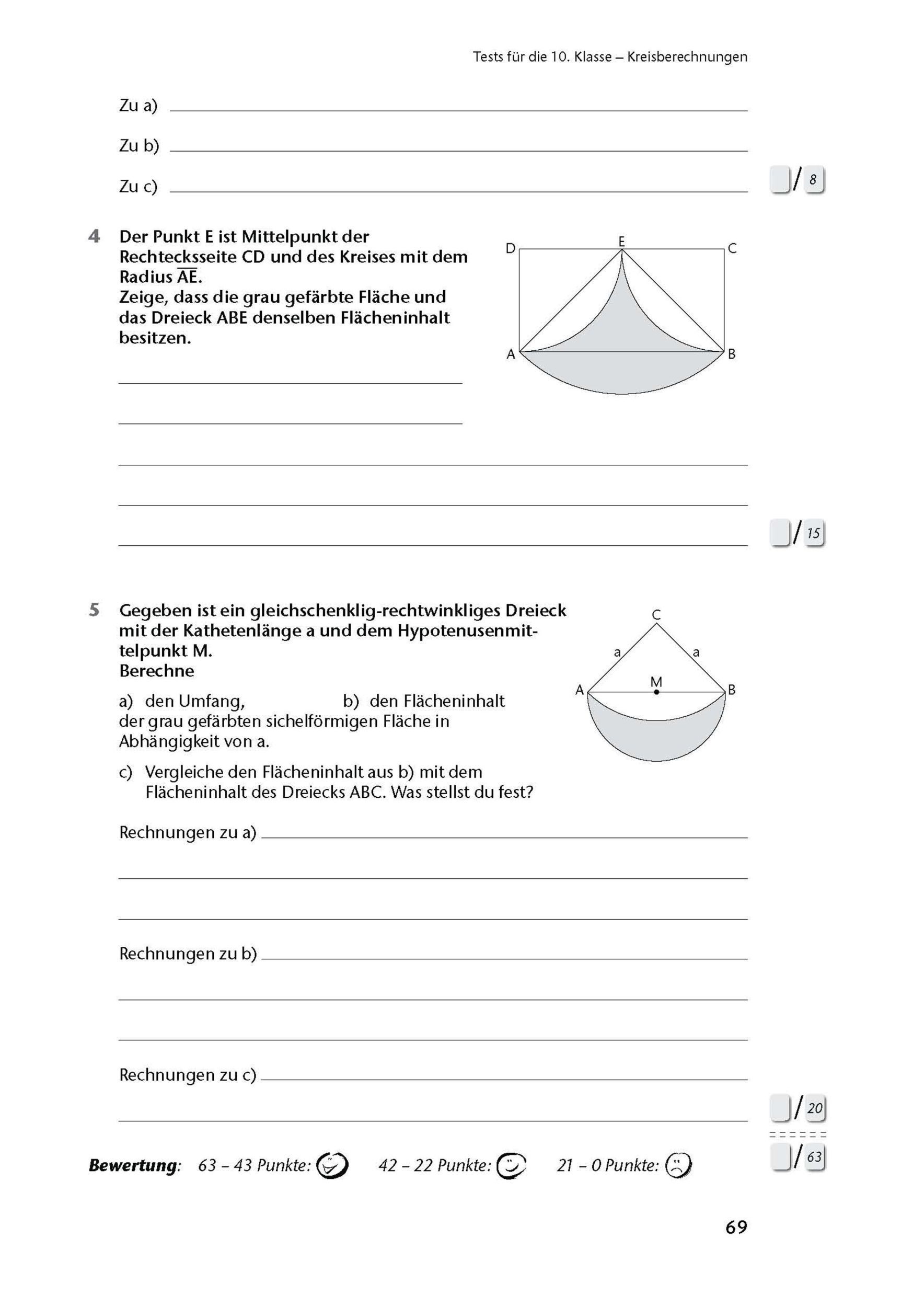 Bild: 9783804415980 | Fit in Test und Klassenarbeit - Mathematik 9./10. Klasse Gymnasium