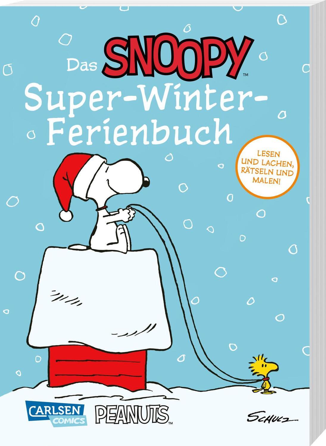 Cover: 9783551767288 | Das Snoopy-Super-Winter-Ferienbuch | Charles M. Schulz | Taschenbuch