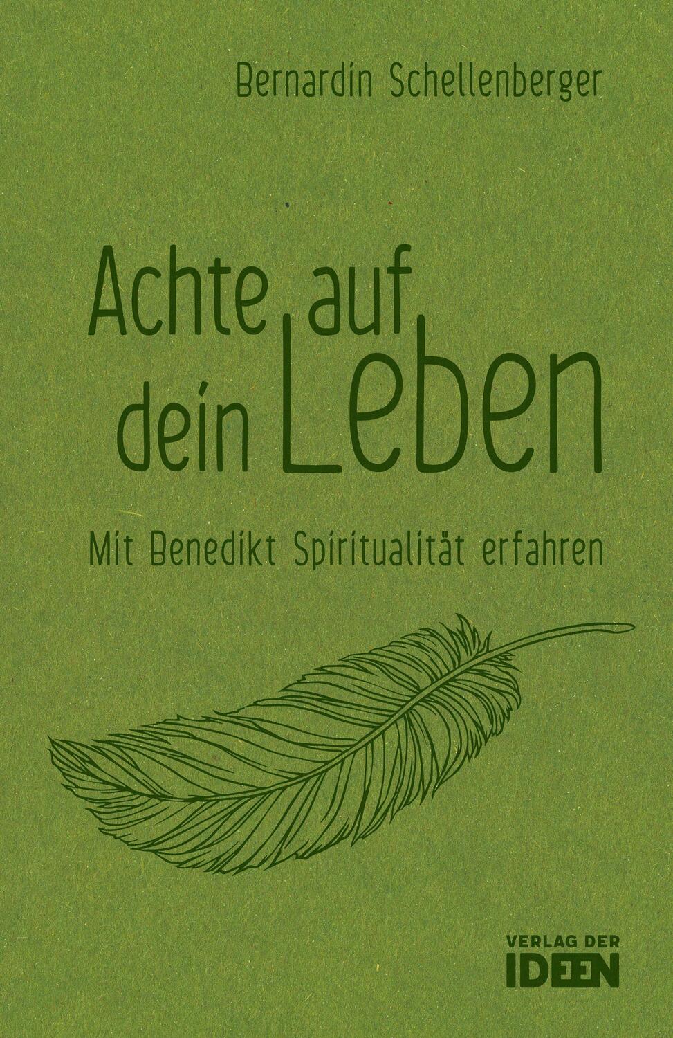 Cover: 9783942006422 | Achte auf dein Leben | Mit Benedikt Spiritualität erfahren | Buch