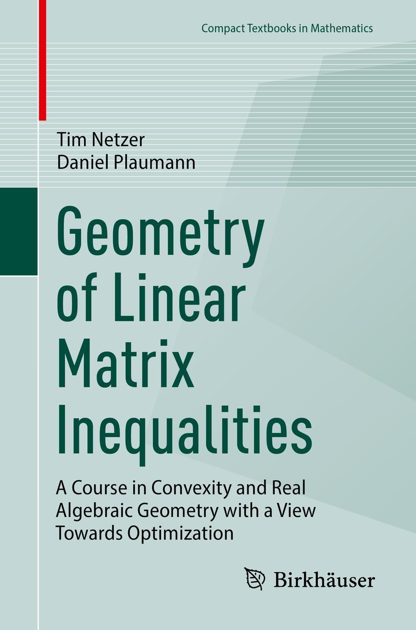 Cover: 9783031264542 | Geometry of Linear Matrix Inequalities | Daniel Plaumann (u. a.)