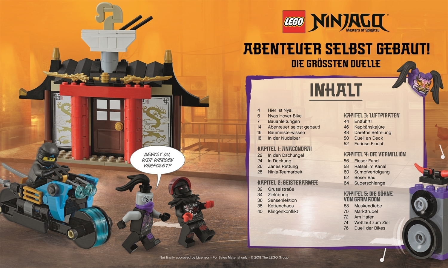 Bild: 9783831036110 | LEGO® NINJAGO® Abenteuer selbst gebaut! Die größten Duelle | Hugo