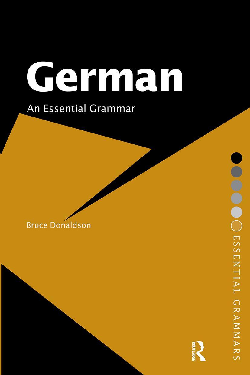 Cover: 9780415366021 | German: An Essential Grammar | Bruce Donaldson | Taschenbuch | 2006