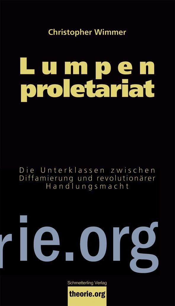Cover: 9783896576477 | Lumpenproletariat | Christopher Wimmer | Taschenbuch | Deutsch | 2021