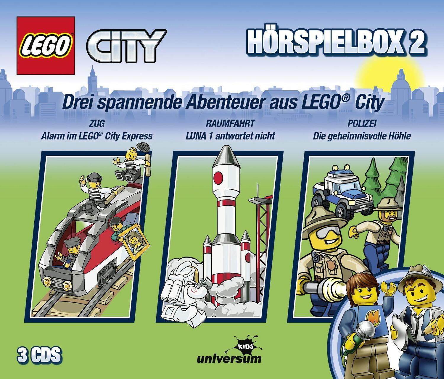 Cover: 4013575707324 | LEGO City Hörspielbox 2 | Audio-CD | 3 Audio-CDs | Deutsch | 2019